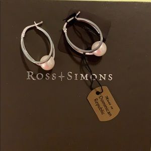 Ross Simons cultured pearl earrings